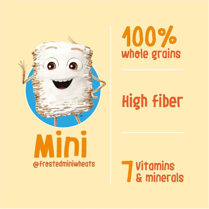 Generic Kelloggs.Frosted Mini Wheats Cereal - Little Bites - Kids