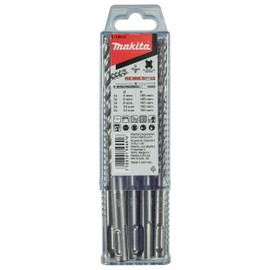 Makita E-14912 NEMESIS2 SDS-PLUS Hammer Drill Bit Set 12-Piece Ideal for Concrete, Reinforced Concrete, Masonry