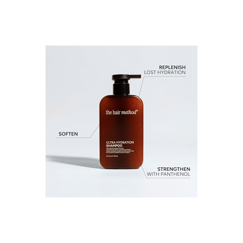 THE HAIR METHOD, Ultra Hydration Shampoo, Aceite de Granada y