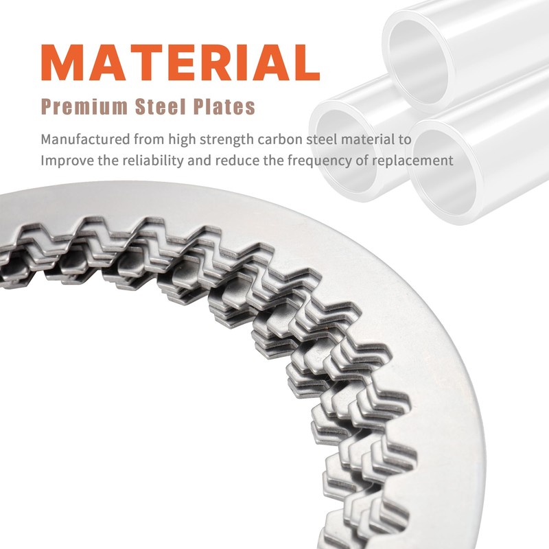 Twin Cam Extra Clutch Friction Steel Plates 19pcs Clutch Kit