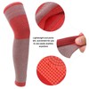 2pcs Compression Knee Brace Breathable Warm Natural Heating Lightweight Portable