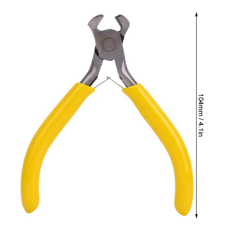 Drfeify Guitar String Cutter Tool, Guitar Fret Wire Pliers Yellow