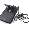 Leather ID Holder from Marshal- 561r,Black,Regular