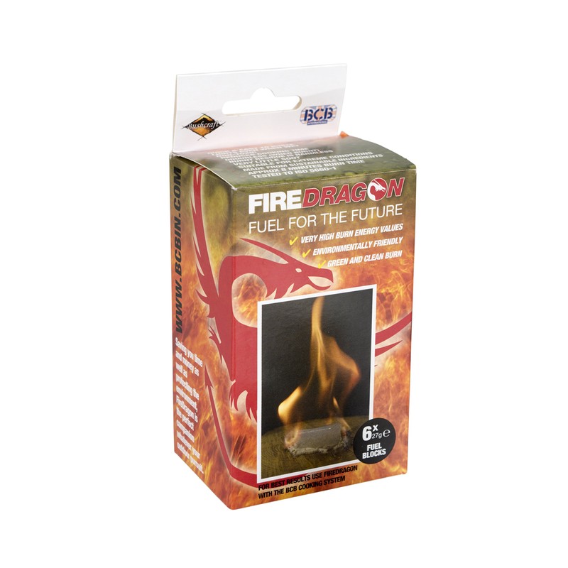 BCB Adventure Fire Dragon Solid Fuel (6 x 27gm Tablets)