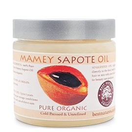 Mamey Sapote Oil Pure Organic Cold Pressed Unrefined 4 fl oz / 118 ml