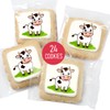 Cow Cookies 24 Pack | Birthday Party | Peanut &
