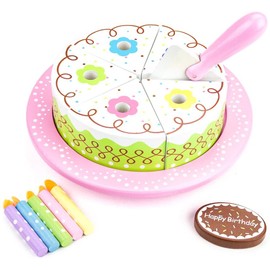 Imagination Generation Wood Eats! Happy Birthday Party Cake