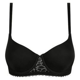 Dim Spitzen-BH, gepolstert und mit Bügel Daily Spitze x1 Schwarz 80D