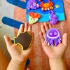 SUPINEEDO Fridge Magnet for Toddlers, Rubber Cute Animal Magnets for