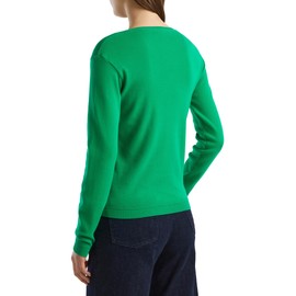 United Colors of Benetton Women's Cardigan, Intensive Green 108