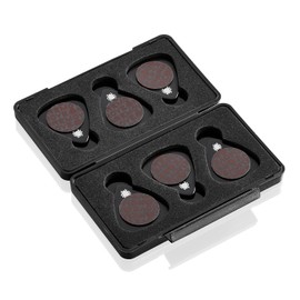 TIK PIK Paquete de 6 Púas de Guitarra para Guitarras Acústicas y Bajo | Como se Vio en Shark Tank | Calibre Delgado Negro