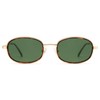 Appassal Retro Oval Sunglasses for Women Men Trendy Round Y2k
