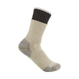 Carhartt Women's SB6600W Women's Heavyweight Synthetic-Wool Blend Boot Sock - Large - Khaki