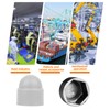 ZWWOGE M8 Protective Caps, Hexagonal, Pack of 30 Cover Caps