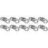 10Pcs Thrust Ball Bearing Single Direction Accessory Replacement Set Kit