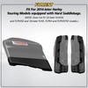XFMT 4"Hard Stretched Saddlebags Extension Fit For Harley Street Glide
