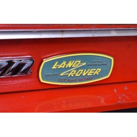Unbranded Beautifully crafted Land Rover "unique emblem" Toolbox/refrig