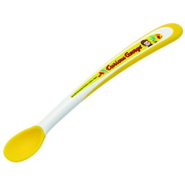 Skater WF2 Baby Food Feeding Spoon, Curious George, 6.2 inches (15.7 cm)