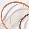 Herbeluemily Headband with Faux Leather, Fine Point, Stylish, Adult, Simple,