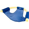Swimways Noodle Sling Floating Pool Chair Mesh Seat Green Blue