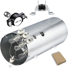 Upgraded EIED55IKG0 EIED55HMB0 EIED55HIW0 EIED50LIW1 EIED50LIW0 Dryer Heater Element Replacement for Electrolux Washer