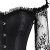 Zhitunemi Corset Tops For Women Renaissance: Womens Halloween Costume Corset