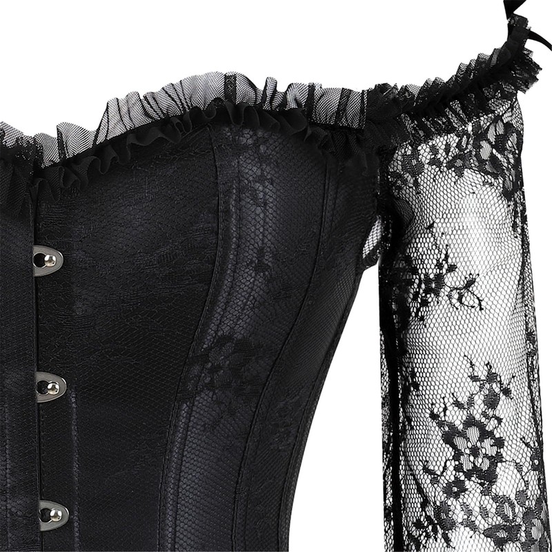 Zhitunemi Corset Tops For Women Renaissance: Womens Halloween Costume Corset