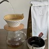 New Coffee Cup Filter "V" Shape Strainer Sheet Natural Wood