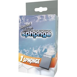 Super Absorbent Sponge by SPh2ONGE (Grey) | Multi-Purpose | Designed to Hold x10 its Weight in Liquid | Re-usable | Perfect All Around Your Home | Effective on Every Surface | Drip-Free and Durable