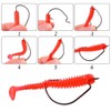 50 pieces offset hooks, offset worm jig hooks, fishing hook