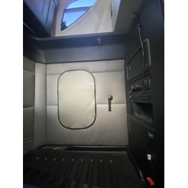 Semi Truck Sleeper Window Cover for Freightliner Cascadia 2008-2025- Bunk Window Shade Privacy Curtain