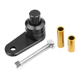 Gorise Motorcycle Brake Lever Lock Brake Lever Parking Lock Switch Compatible with NMAX 155/125 Xmax Black