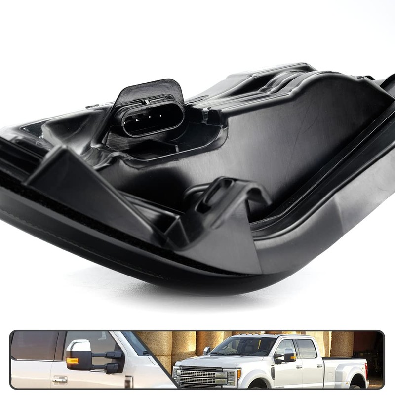 2Pcs Sequential LED Side Mirror Marker Light for Ford F150