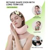 Unisex Foam Cervical Collar,Neck Brace for Sleeping,Relieve Neck Pressure,Suitable for