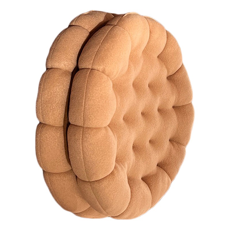 Cookie Cushion Cute Soft Breathable PP Cotton Filling Seating Cushion