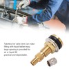 10pcs Air Liquid Tubeless Tire Valve Stem Brass 1 7/8in