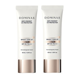 Belivela Partner Domina's Sun Cream Domina Anti-Pigment Bright Tone-Up Sun Cream for Spots 40mlx2 Pieces for Spotted Sun Creams 40mlx2 Pieces / 도미나스선크림 도미나 안티 피그먼트 브라이트 톤업기미 썬크림 40mlx2개 기미선크림 40mlx2개