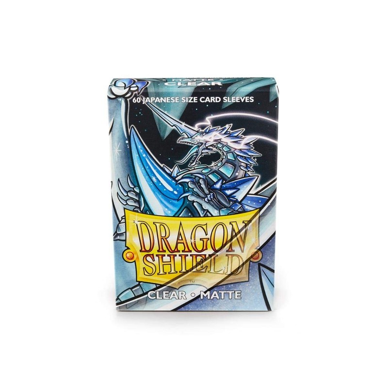 2 Packs Dragon Shield Matte Mini Japanese Clear 60 ct