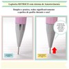 Retorico NS203R 20 Mechanical Pencil, 0.01 inch (0.3 mm), HB