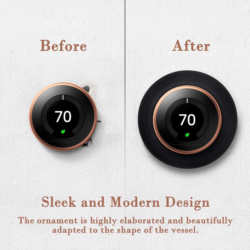 Wall Plate Cover Compatible with Nest Learning Thermostat 3rd 2nd