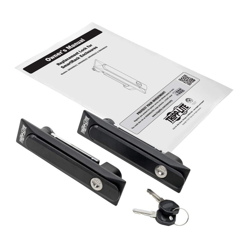 Tripp Lite Replacement Lock Rack Enclosure Server Cabinet, 2 Keys,
