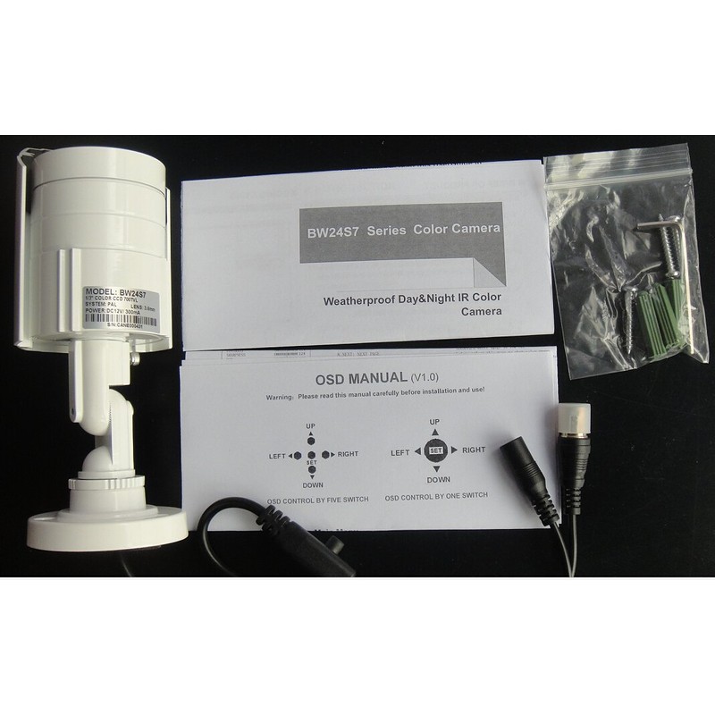 BW BW722 1/3" SONY CCD 700TVL waterproof CCTV camera -