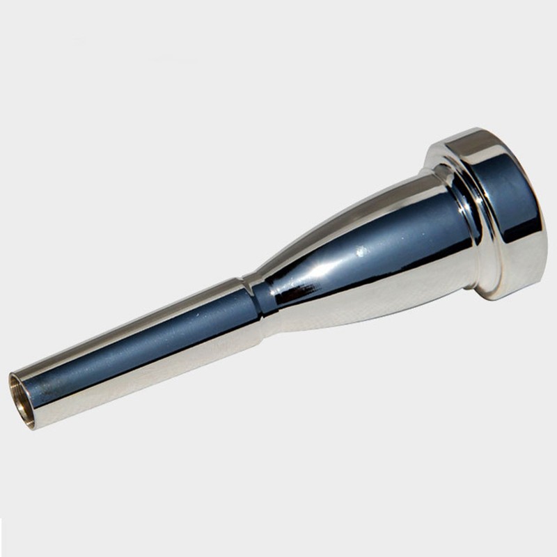 Silver Color Trumpet Mouthpiece Pure Full Copper Silver Plating Trumpet