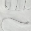 Ruvigrab - Natural Floral Leather Work Gloves | Leather Gardening