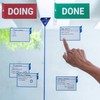 PATboard Scrum Board and Kanban Board - 16 Task Cards