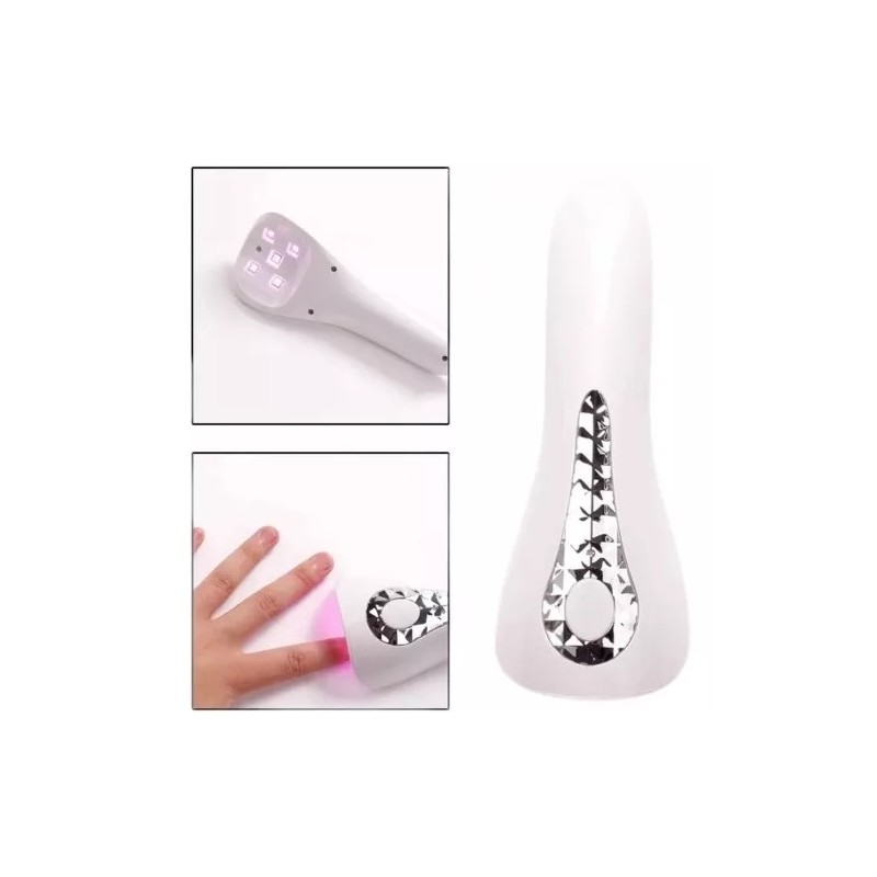 Nail Lamp Lámpara De Uñas Portátil Uvled