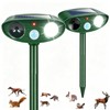 2026 Sonic Fortress Pro Deer Repellent,Cat Deterrent Squirrel Rabbit Racoon