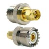 SPTSSWET SMA Male to UHF PL-259 Female RF Coax Connector