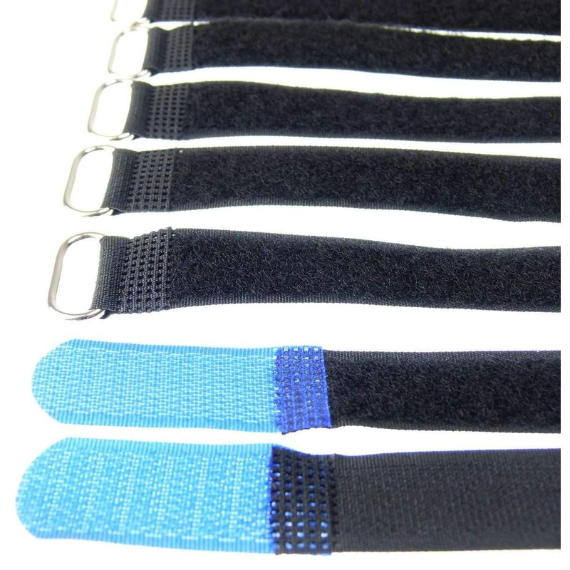 10 x 20 cm x 20 mm Resealable Velcro Cable