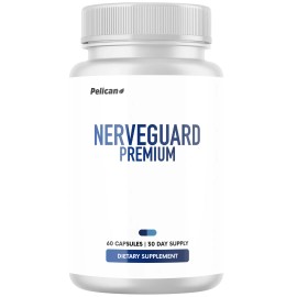 Pelican Vitamins Nerveguard Premium- Brain & Nerve Support- 60 Capsules